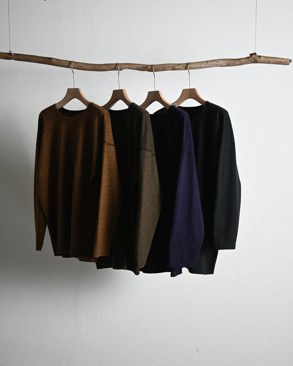 RUSTIC JERSEY / CREW NECK LONG SLEEVE