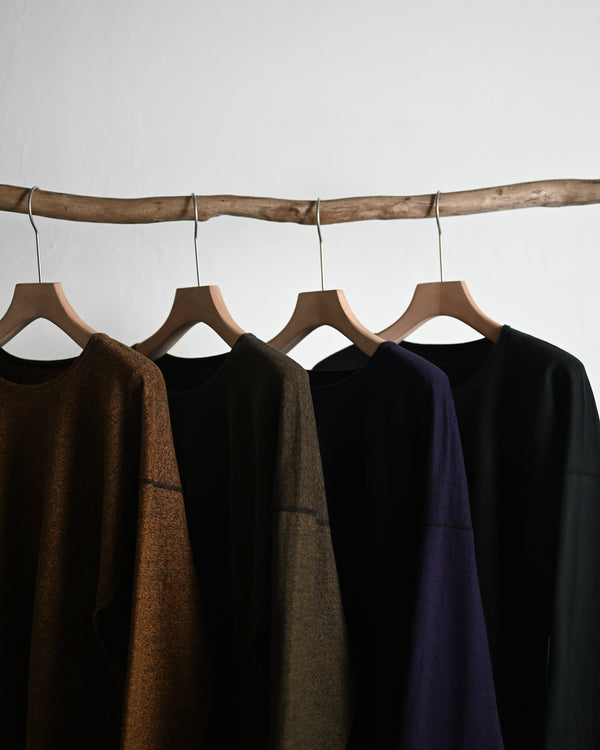 RUSTIC JERSEY / CREW NECK LONG SLEEVE