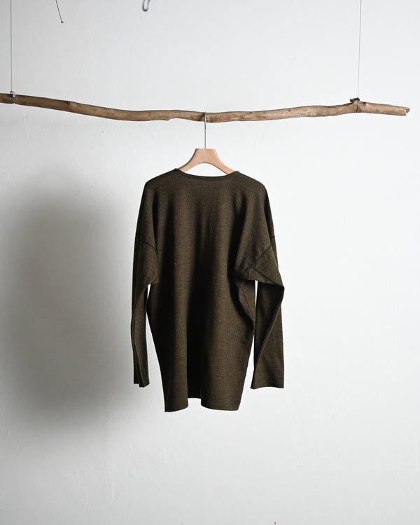 RUSTIC JERSEY / CREW NECK LONG SLEEVE