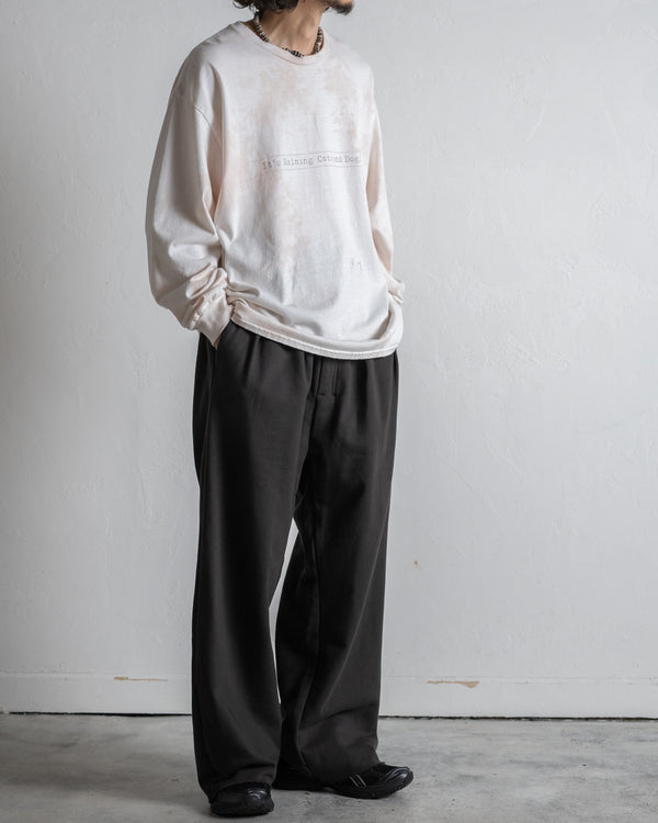 SWEAT SLACKS, 2 colors
