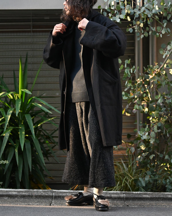 Ex baggy pants, kenpi brended wool