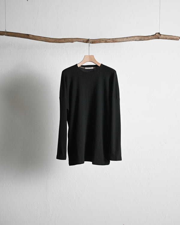 EXTRA COTTON RIB / CREW NECK LONG SLEEVE