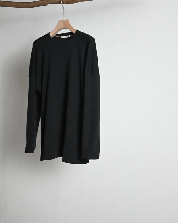 EXTRA COTTON RIB / CREW NECK LONG SLEEVE