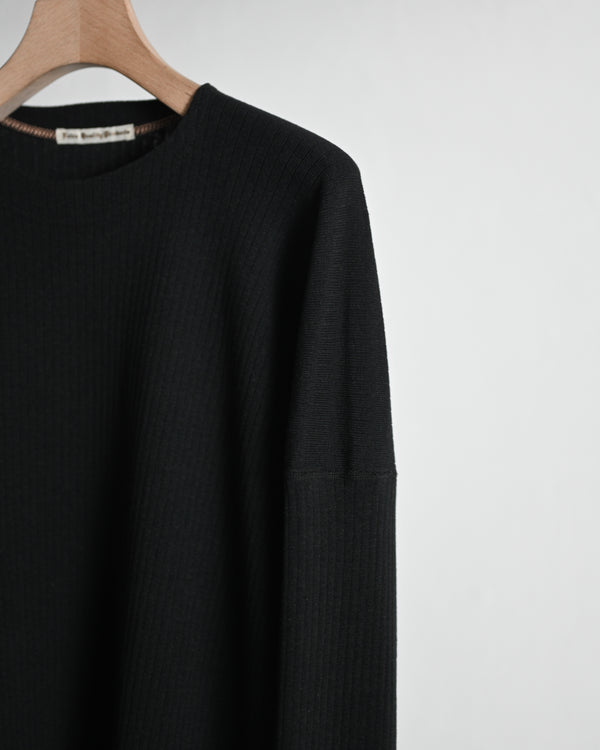 EXTRA COTTON RIB / CREW NECK LONG SLEEVE