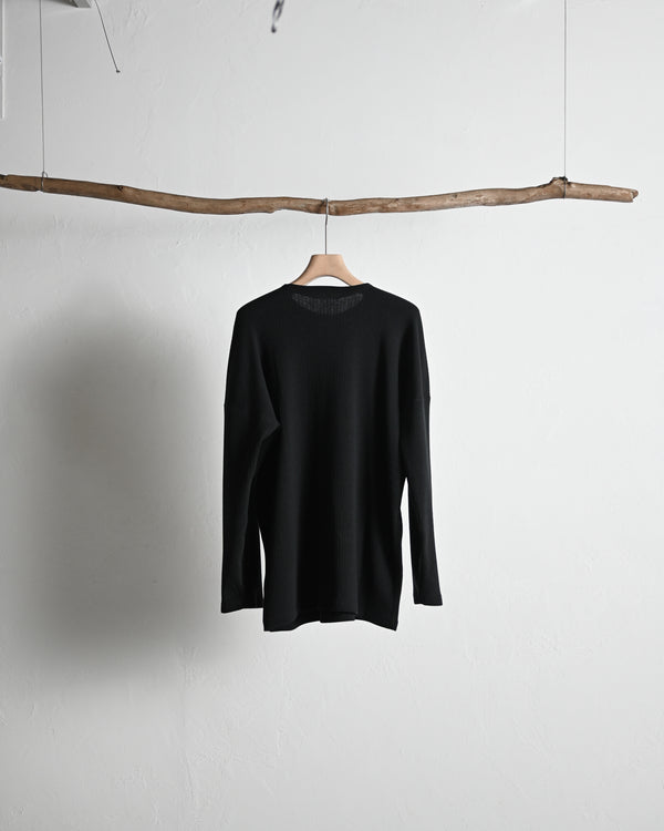 EXTRA COTTON RIB / CREW NECK LONG SLEEVE