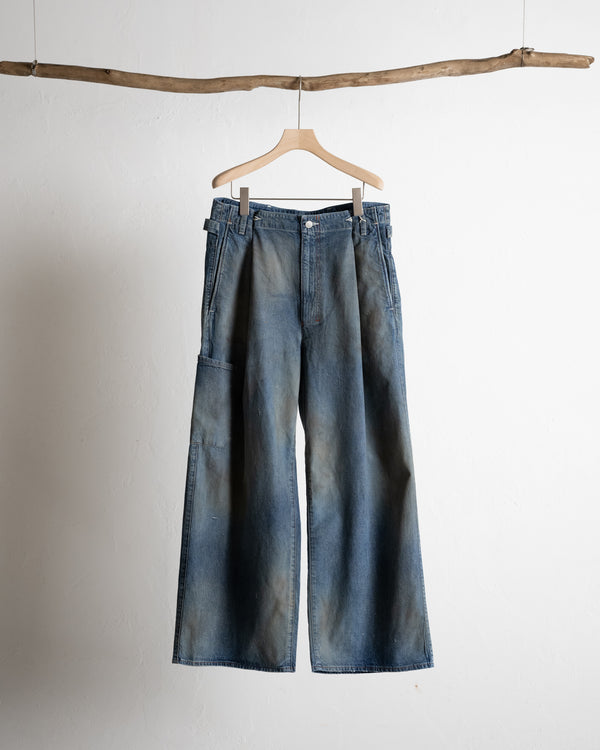DENIM PAINTER PANTS