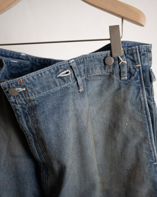 DENIM PAINTER PANTS