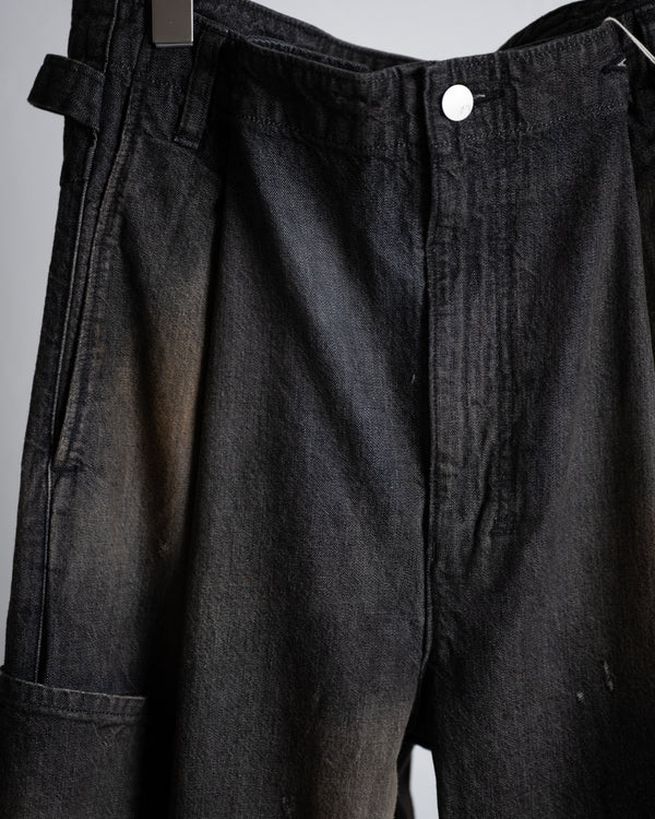 DENIM PAINTER PANTS