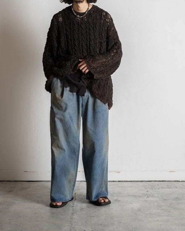 DENIM PAINTER PANTS
