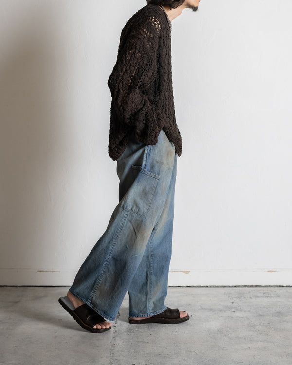 DENIM PAINTER PANTS