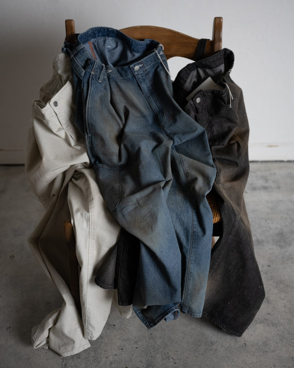 DENIM PAINTER PANTS