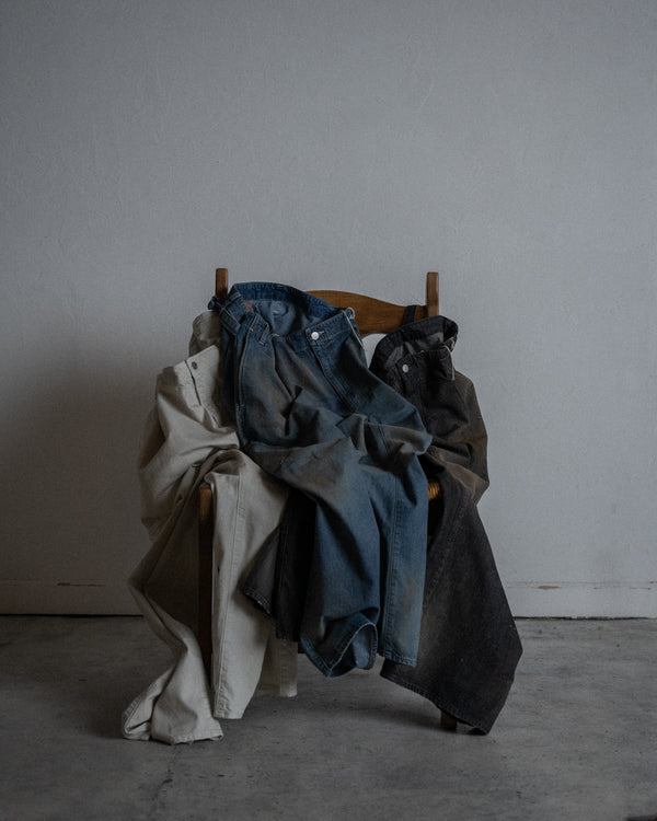 DENIM PAINTER PANTS