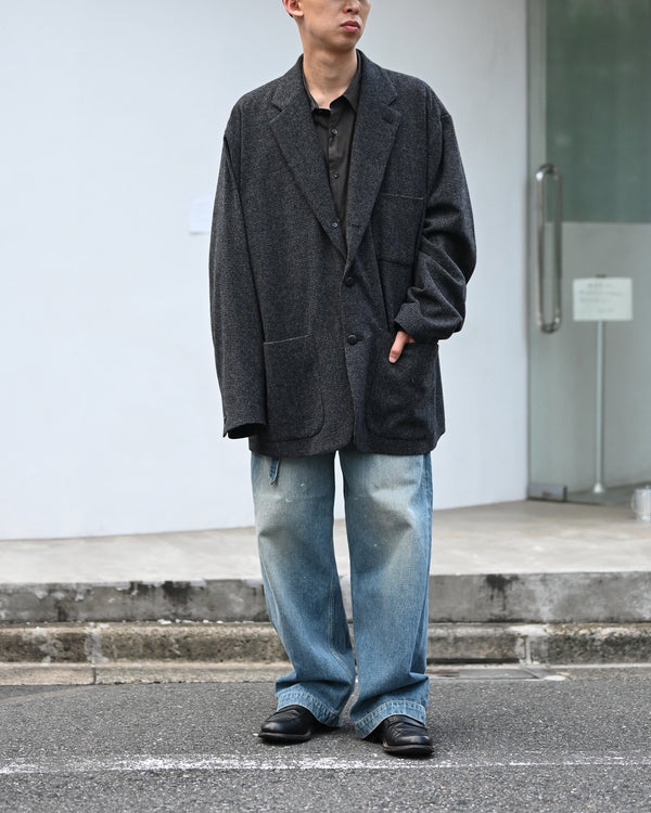 OVERSIZED JACKET, houndstooth