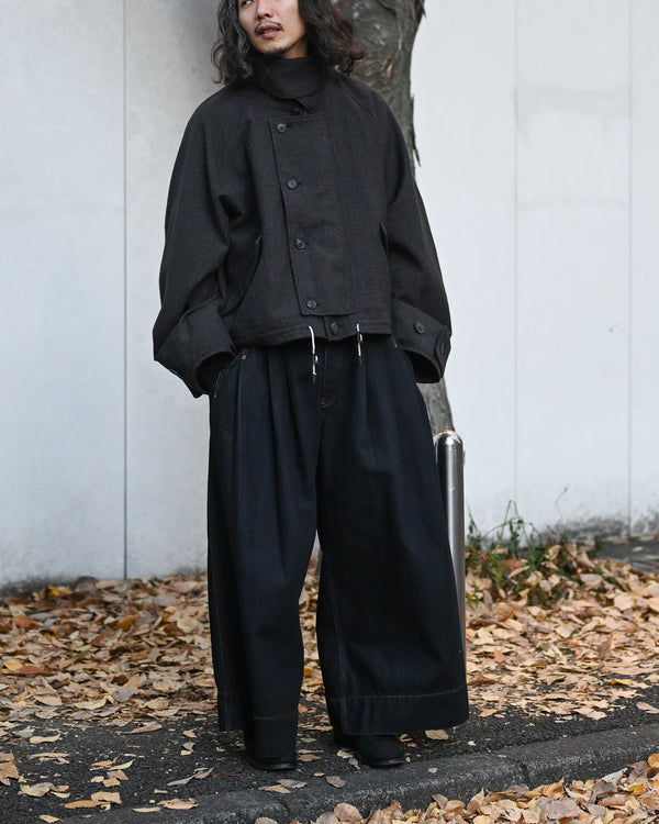 MILITARY JACKET, thorn-proof wool