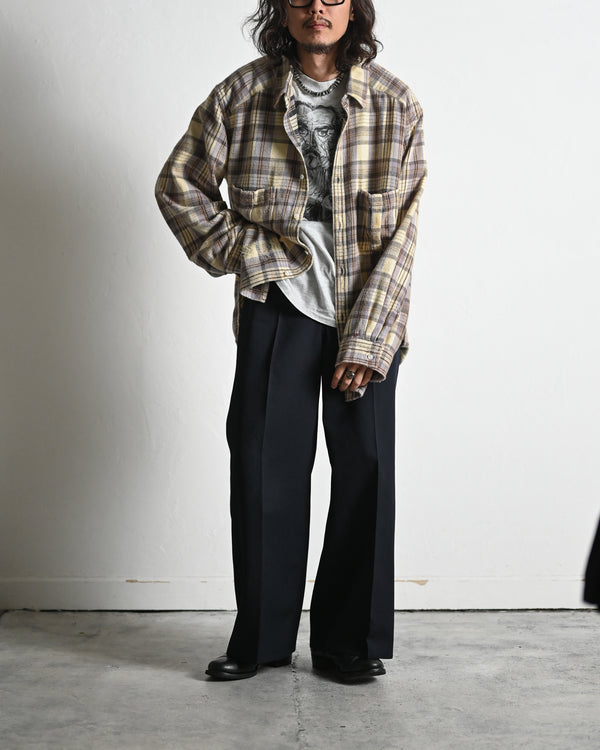 WOOL 5-POCKETS TROUSERS