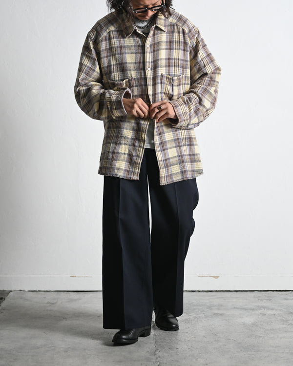 WOOL 5-POCKETS TROUSERS
