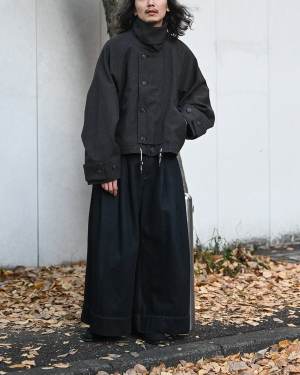 MILITARY JACKET, thorn-proof wool