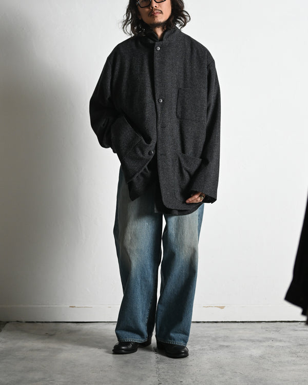 OVERSIZED JACKET, houndstooth