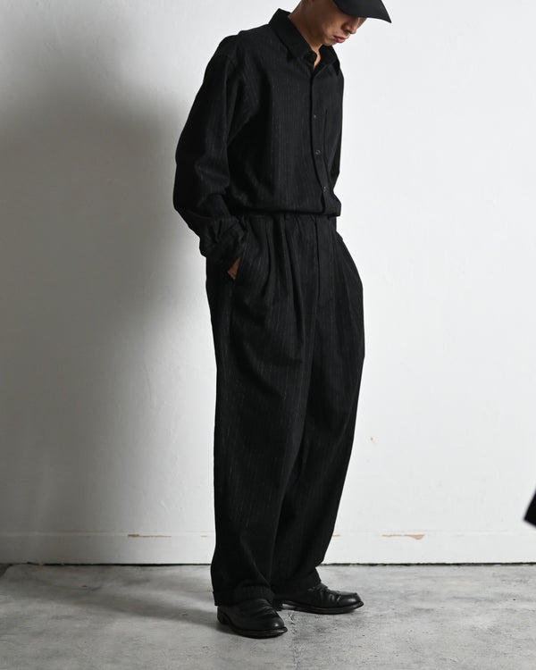 JUMP SUIT, soft twist gabardine
