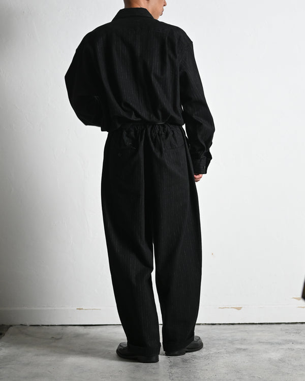 JUMP SUIT, soft twist gabardine