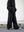 Double Layers Cliff Pants, BLACK