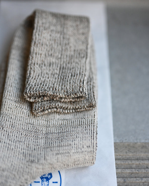 OLDE MIX JERSEY / CREW SOCKS, ecru