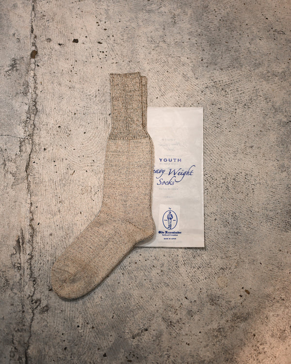OLDE MIX JERSEY / CREW SOCKS, ecru