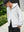 ZIP UP HOODIE, heather white
