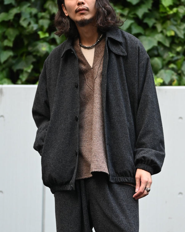 OVERSIZED BLOUSON, houndstooth