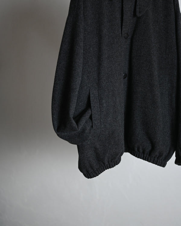 OVERSIZED BLOUSON, houndstooth