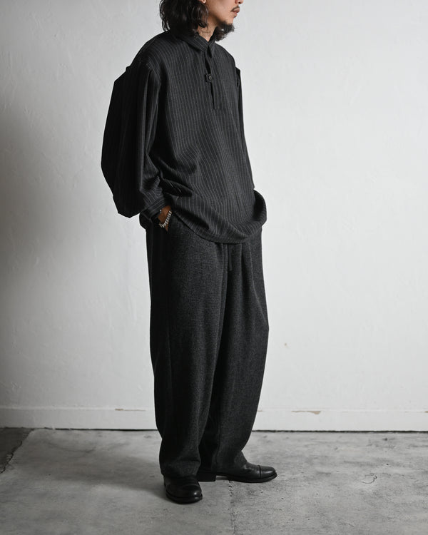 skipper shirt, wool stripe