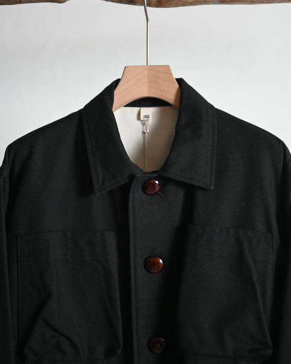 [40% OFF] sotogi fatigue jacket, black