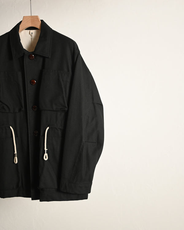 [40% OFF] sotogi fatigue jacket, black