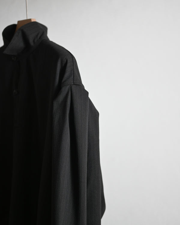 skipper shirt, wool stripe