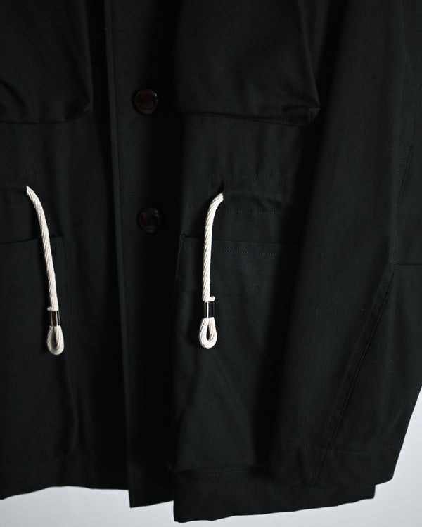 [40% OFF] sotogi fatigue jacket, black