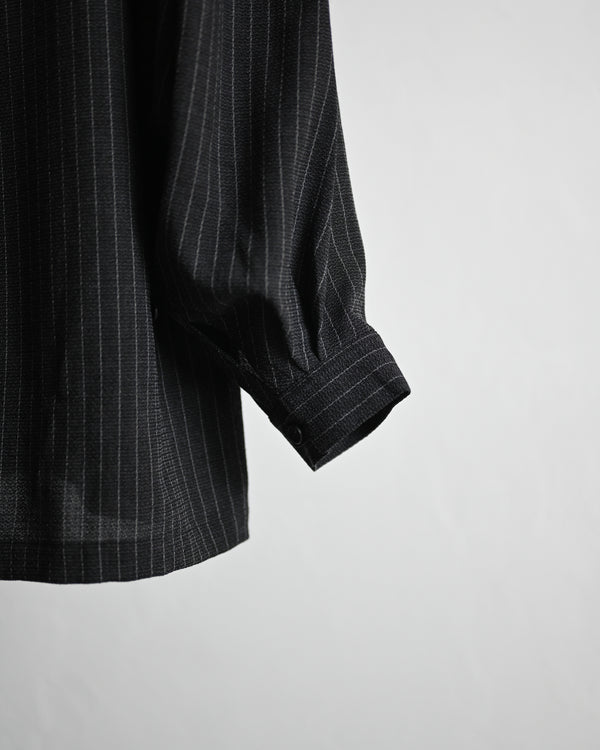 skipper shirt, wool stripe