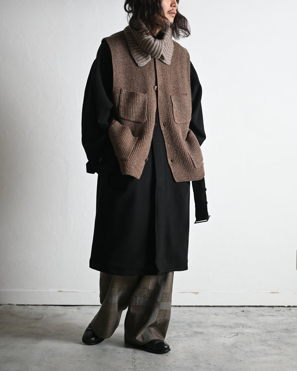 melange knit chokki, 2colors