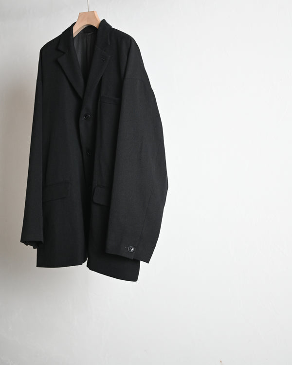 DROPPED SHOULDER JACKET, whipcord