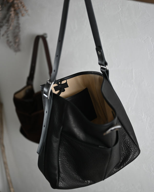 2 Pockets Tote Bag -Large, Buffalo