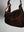 2 Pockets Tote Bag -Large, Horse Suede ex.Silver