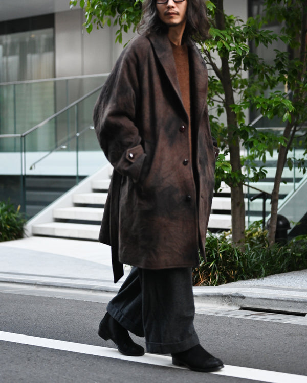 tabi melton coat, sabi