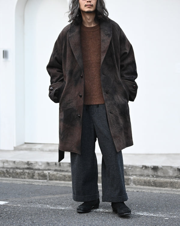tabi melton coat, sabi