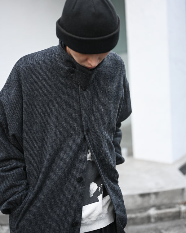 OVERSIZED BLOUSON, houndstooth