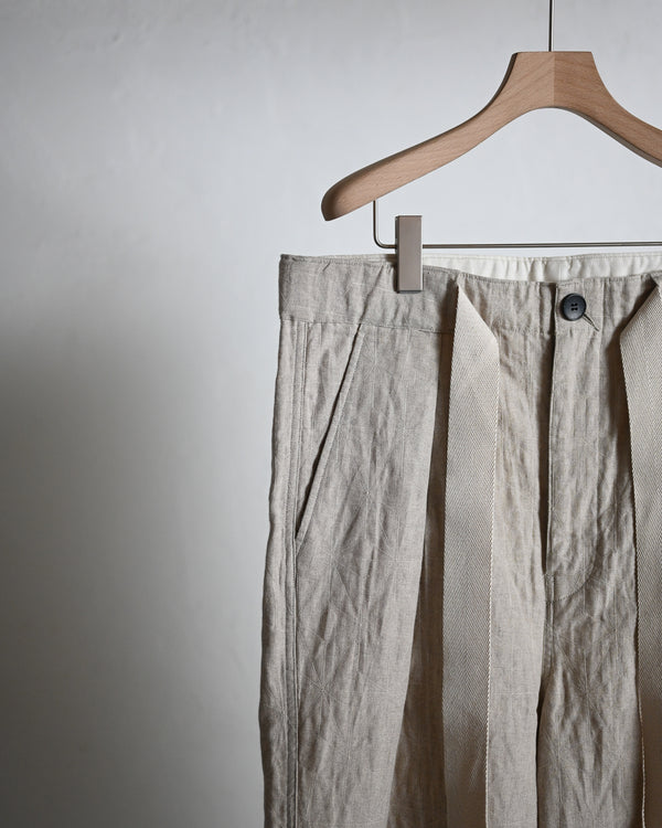 hatake wide pants, kinari