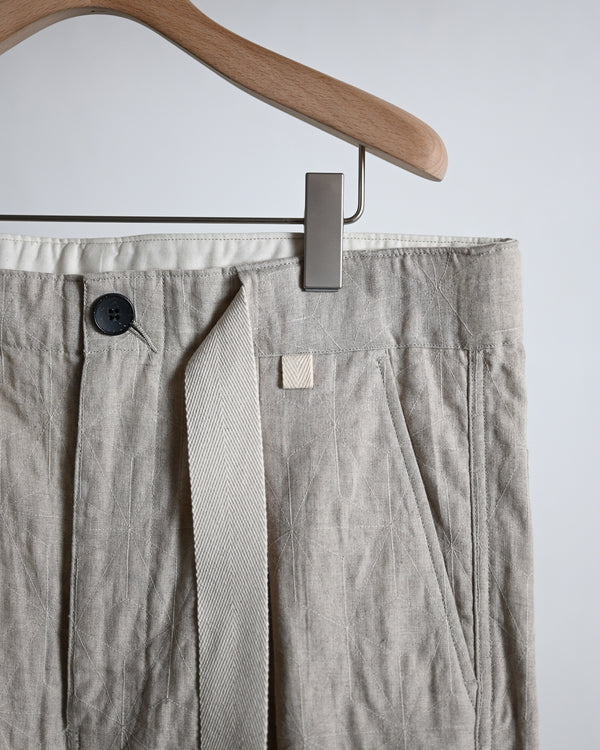 hatake wide pants, kinari