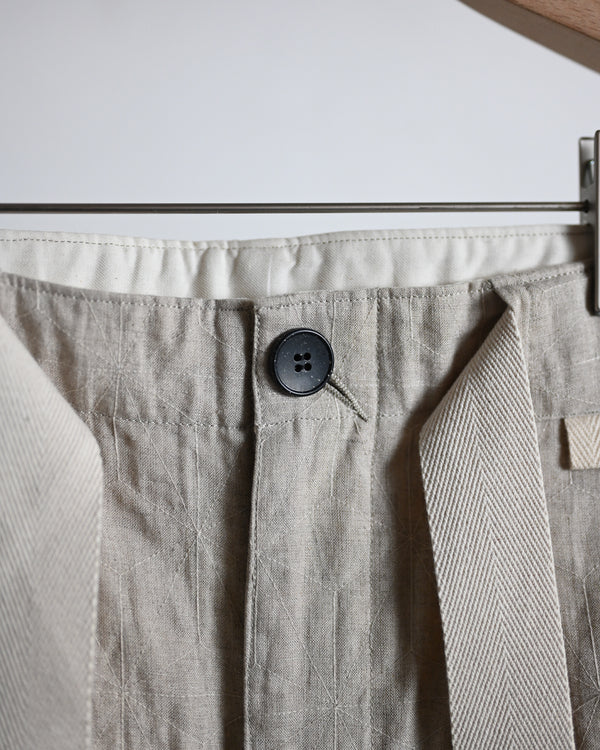 hatake wide pants, kinari