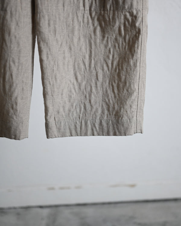 hatake wide pants, kinari