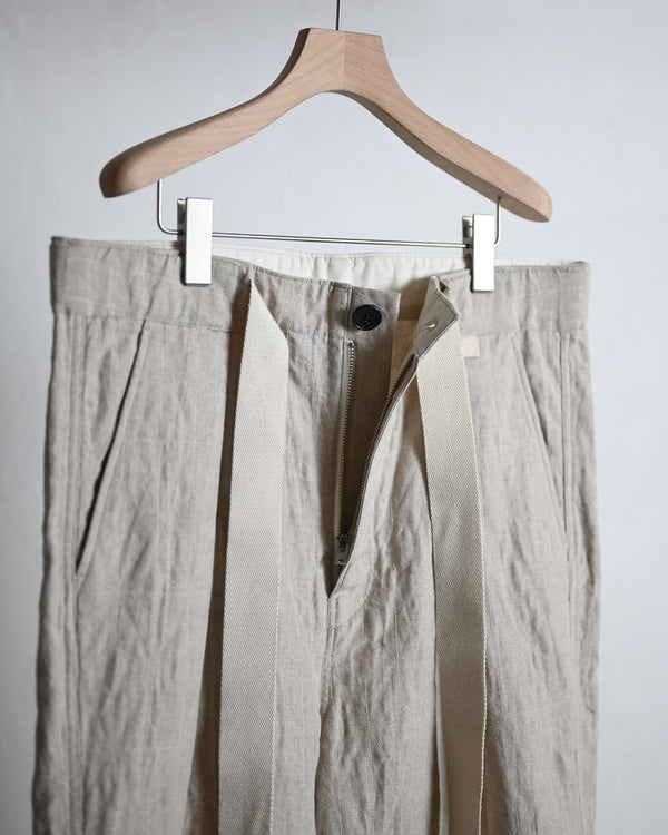 hatake wide pants, kinari