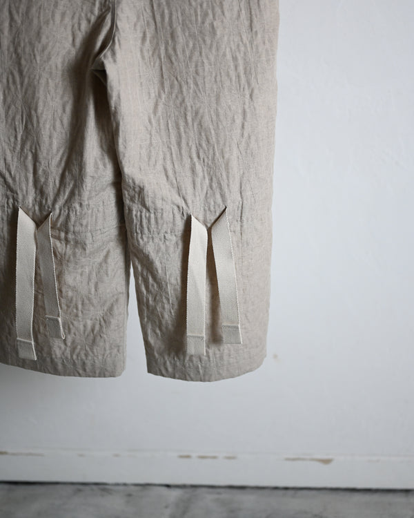 hatake wide pants, kinari