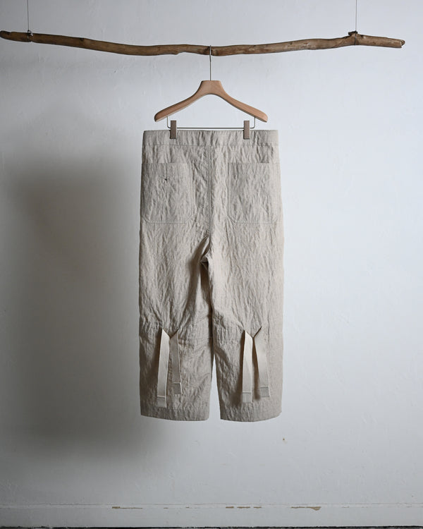 hatake wide pants, kinari